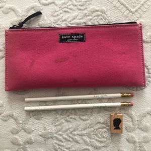 Kate spade pencil case
